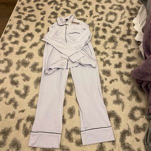 J Crew Dreamy long-sleeve cotton pajama set